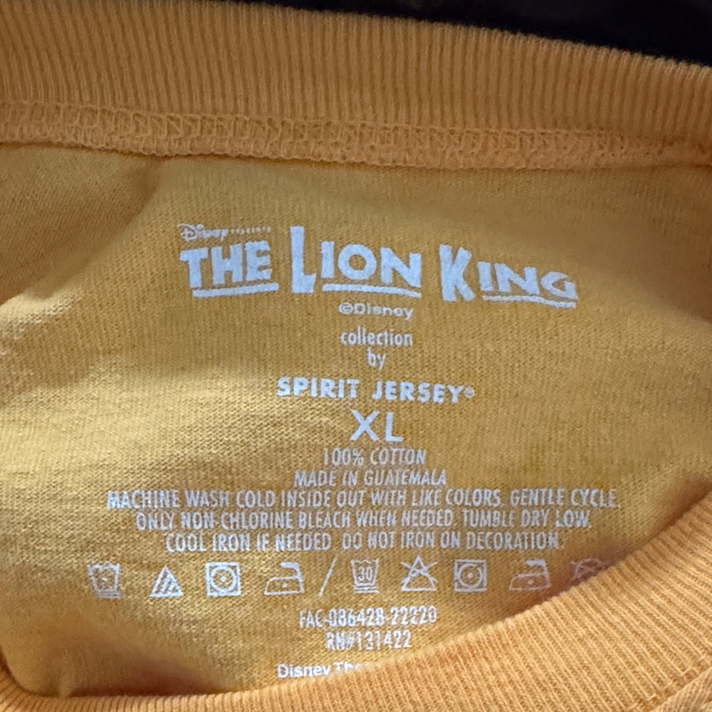 Disney’s The Lion King Official Spirit Jersey - Picture 4 of 5